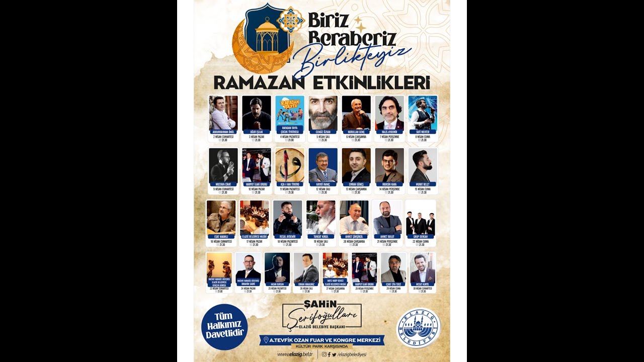 Elazığ’da Ramazan bir başka güzel…