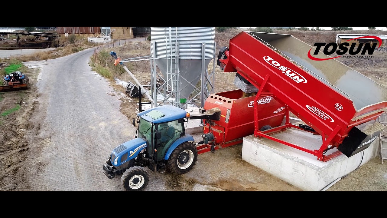 Tosun Stationary Angled Feed Mixer