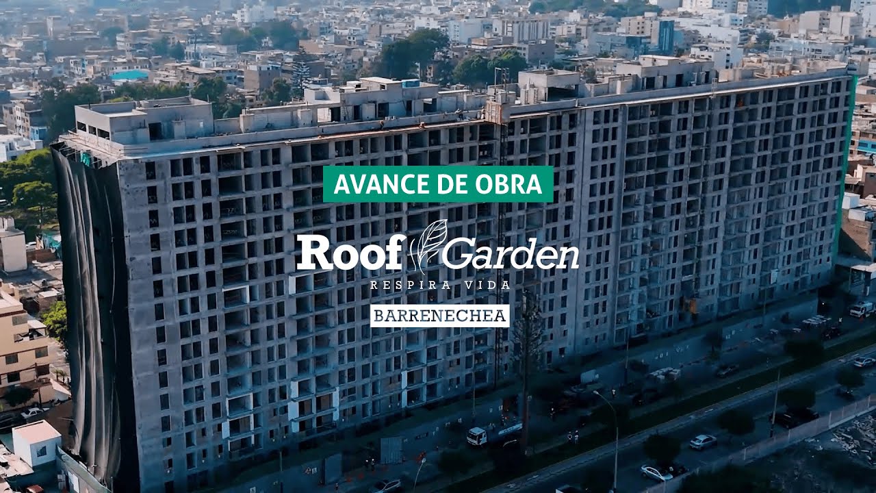 Avance de obra - Roof Garden Barrenechea - Noviembre 2025