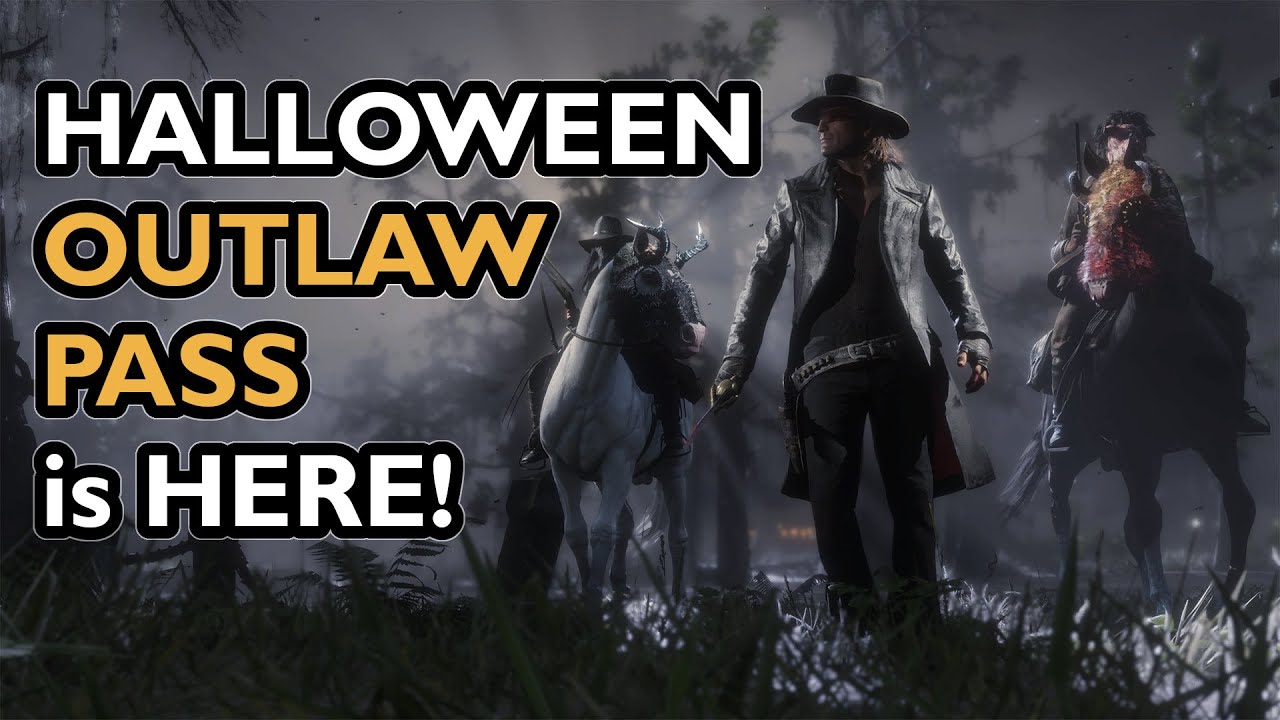 New Halloween Outlaw Pass in Today's Red Dead Online Halloween Update!