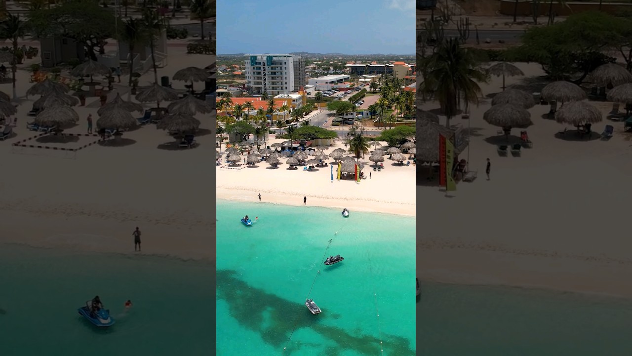 Eagle Beach Aruba #aruba #eaglebeach #paradise #dronevideo #carribean