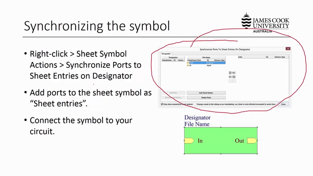 Extras: Using sheet symbols