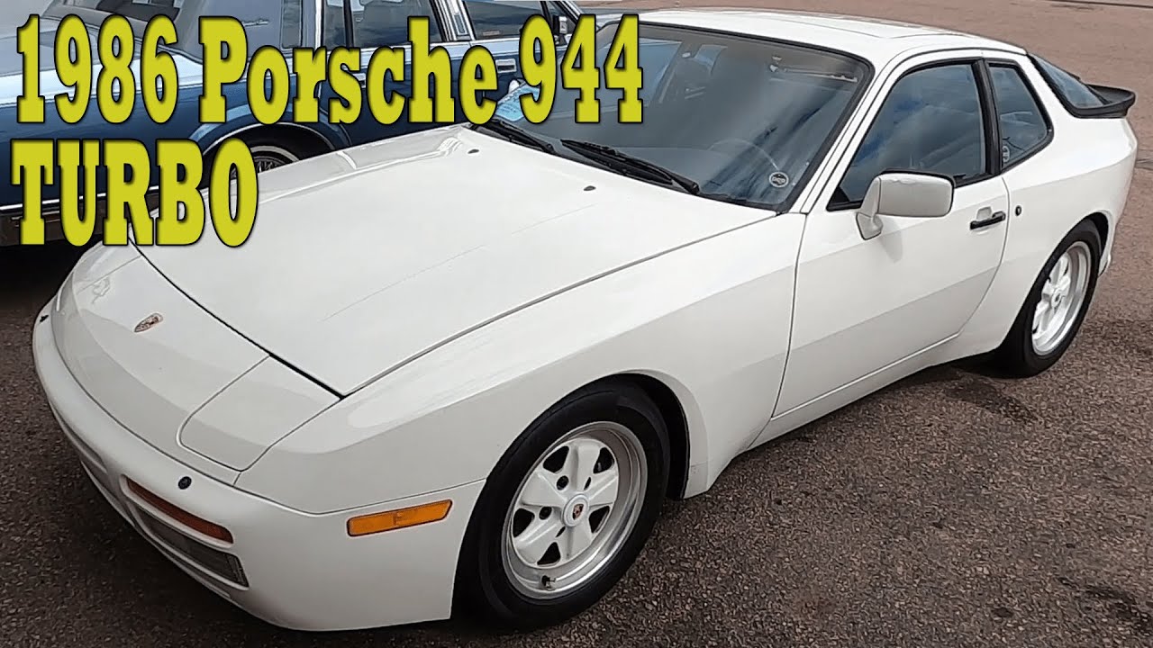 A Look at a 1986 Porsche 944 Turbo