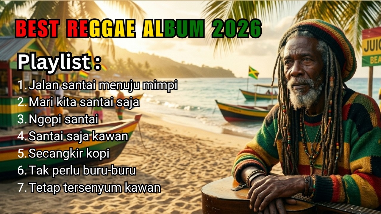 Reggae Indonesia Paling Enak Didengar 2026 🔥 Lagu Santai Viral Buat Kerja & Santuy - Iqbal Music AI