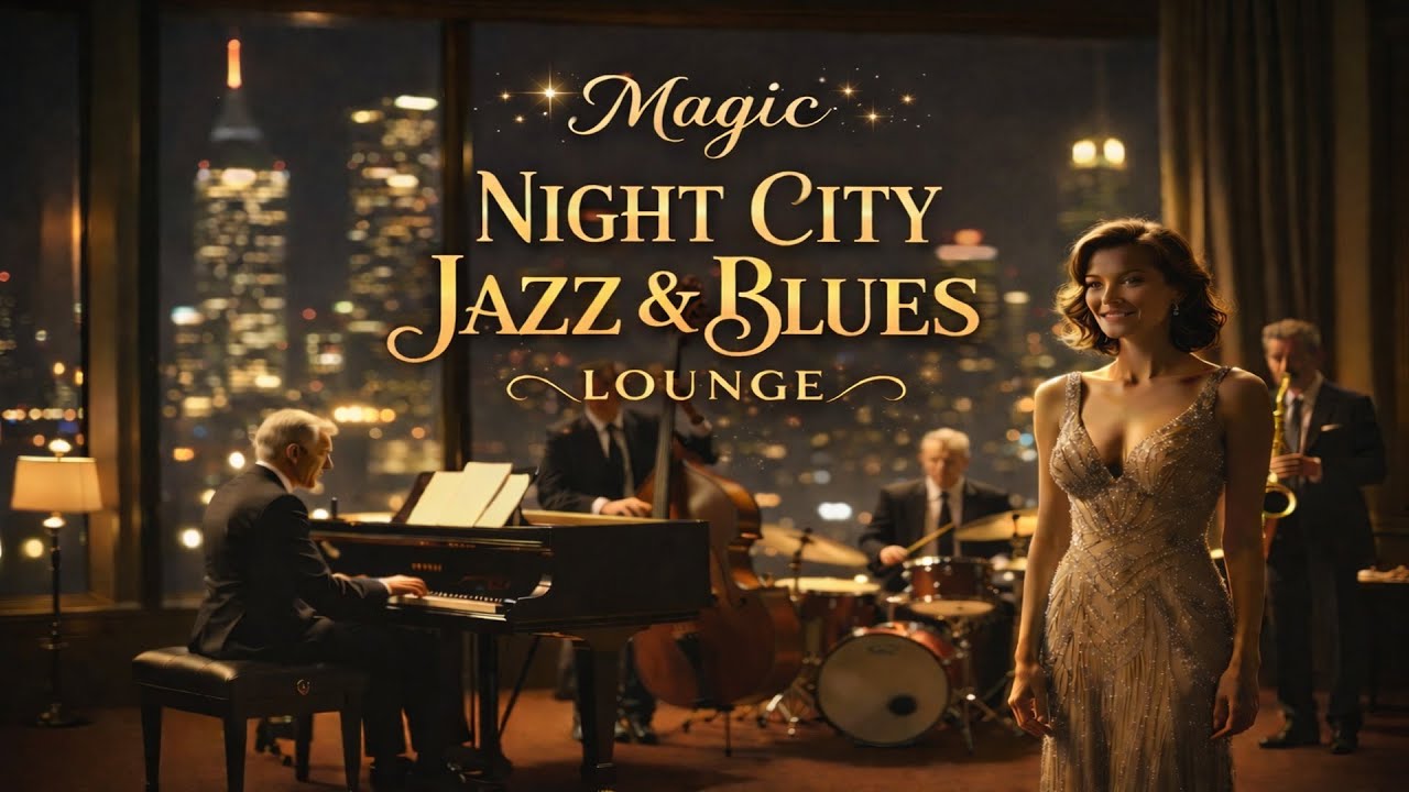 Magic Night City Jazz Lounge | Smooth Chill & Blues — Vol.6 (City Lights Edition)
