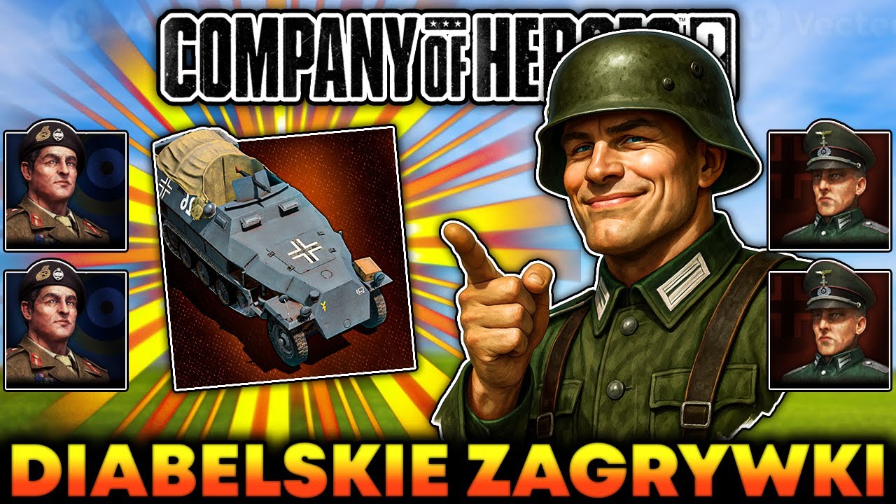 Czy LEGENDARNE TAKTYKI z CoH1 sprawdzą się tutaj? | CoH3: 2v2
