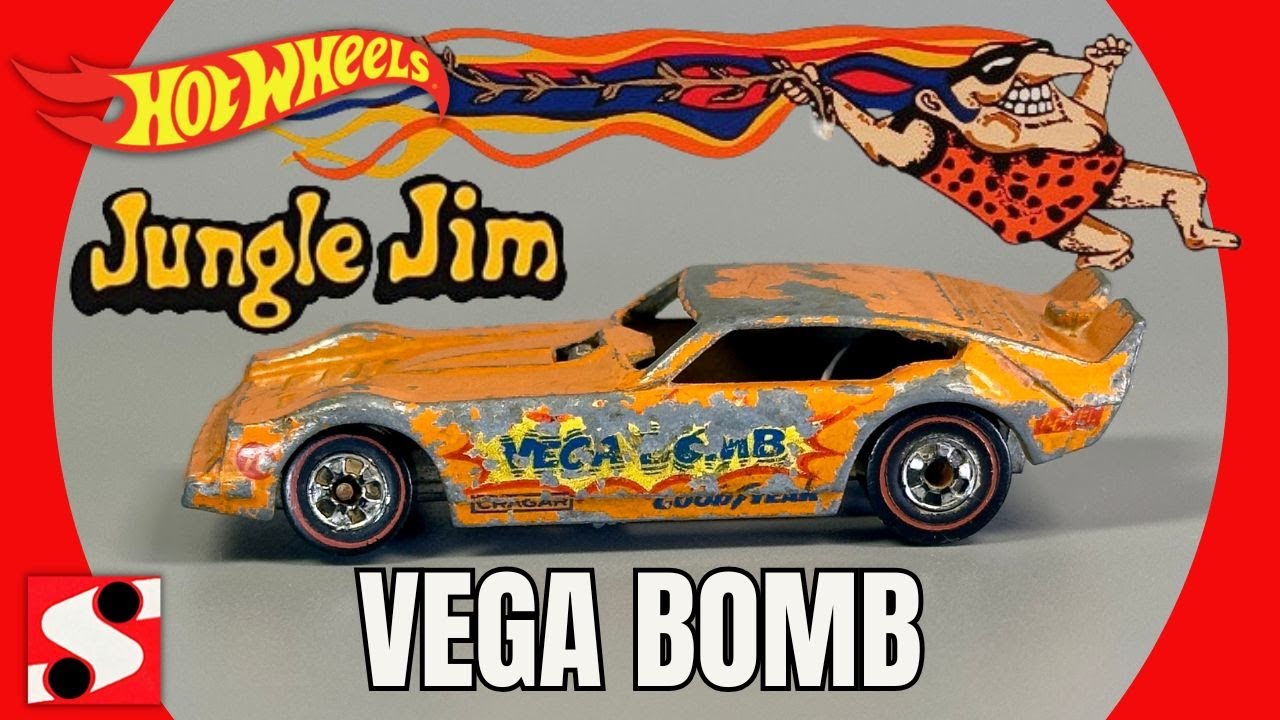 Hot Wheels Redline Vega Bomb Restomod — дань уважения Джанглу Джиму #hotwheels #diecastrestoration
