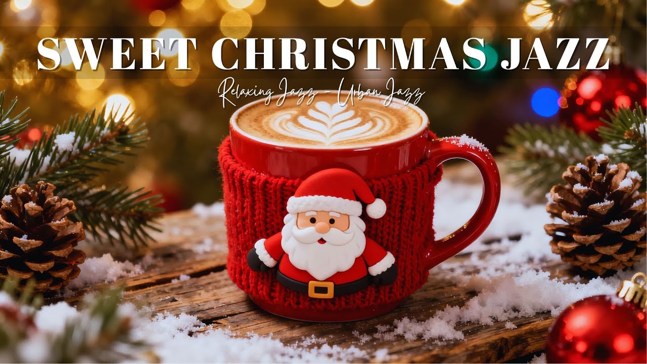 Christmas Jazz 2025 ☕ Cozy Winter Morning Jazz for Relax, Work & December Vibes