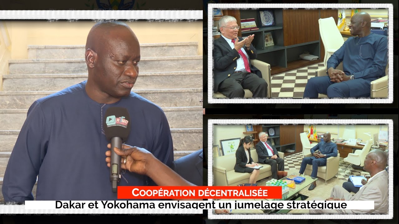 Coopération décentralisée : Dakar et Yokohama envisagent un jumelage stratégique