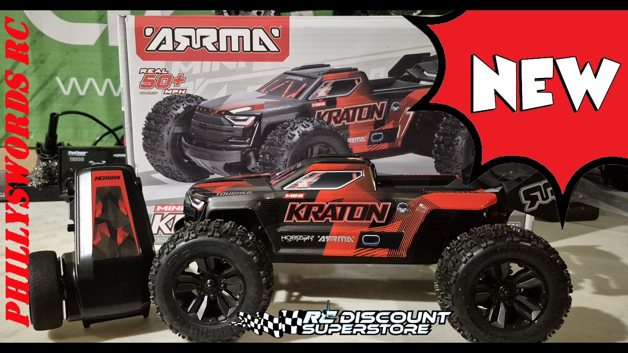 Finally The NEW Arrma Mini KRATO!! 3S !st Look and comparison