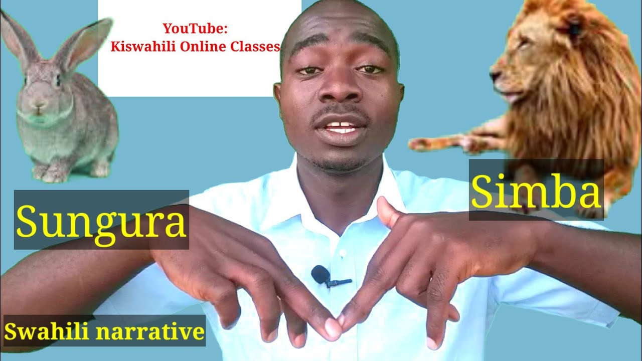 I want to be clean like you( Swahili Super beginner's narrative)