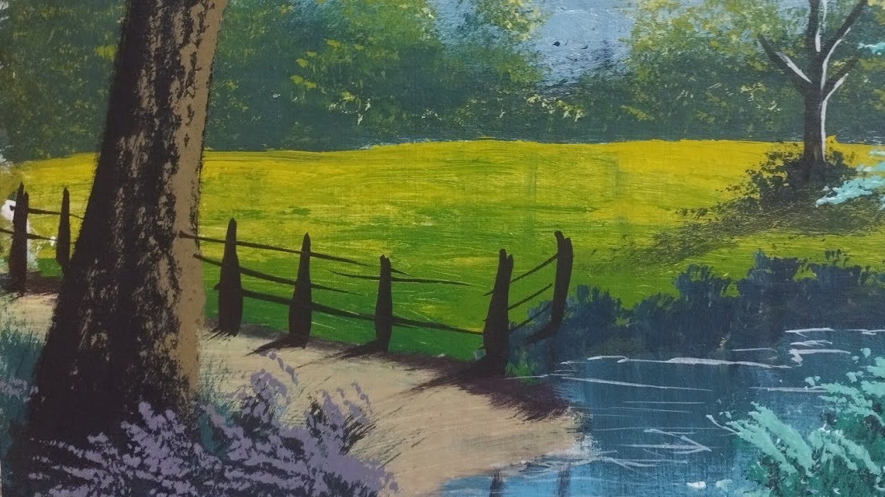 Aula de pintura passo a passo