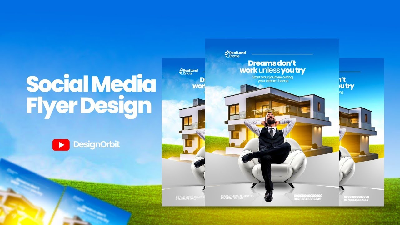 Designing an Eye-Catching Estate Rental Flyer 