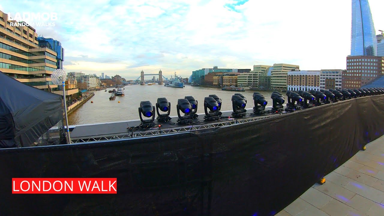 Relaxing London Walk - Tower of London to Blackfriars Bridge | Walking in London