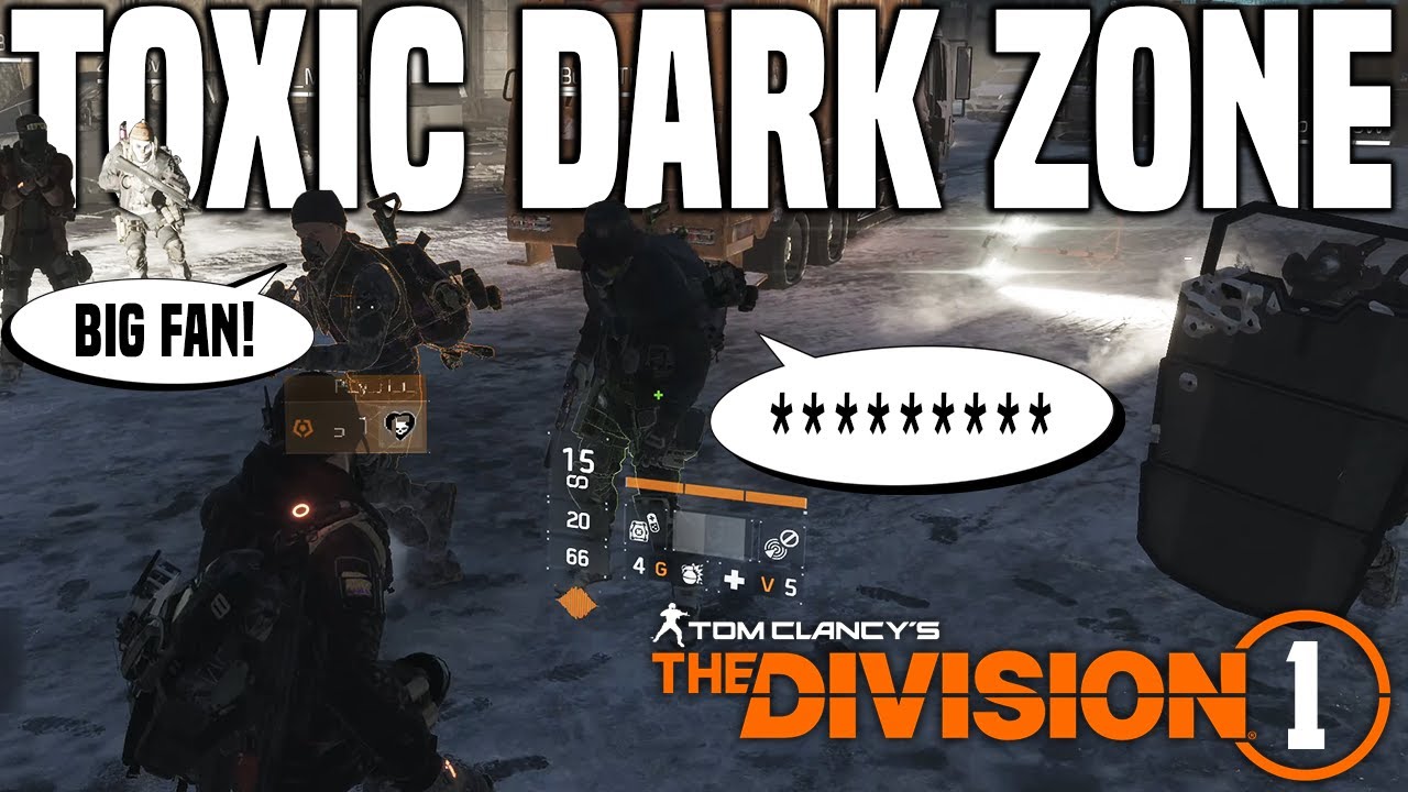 The Division 1 Dark Zone is TOXIC Solo!