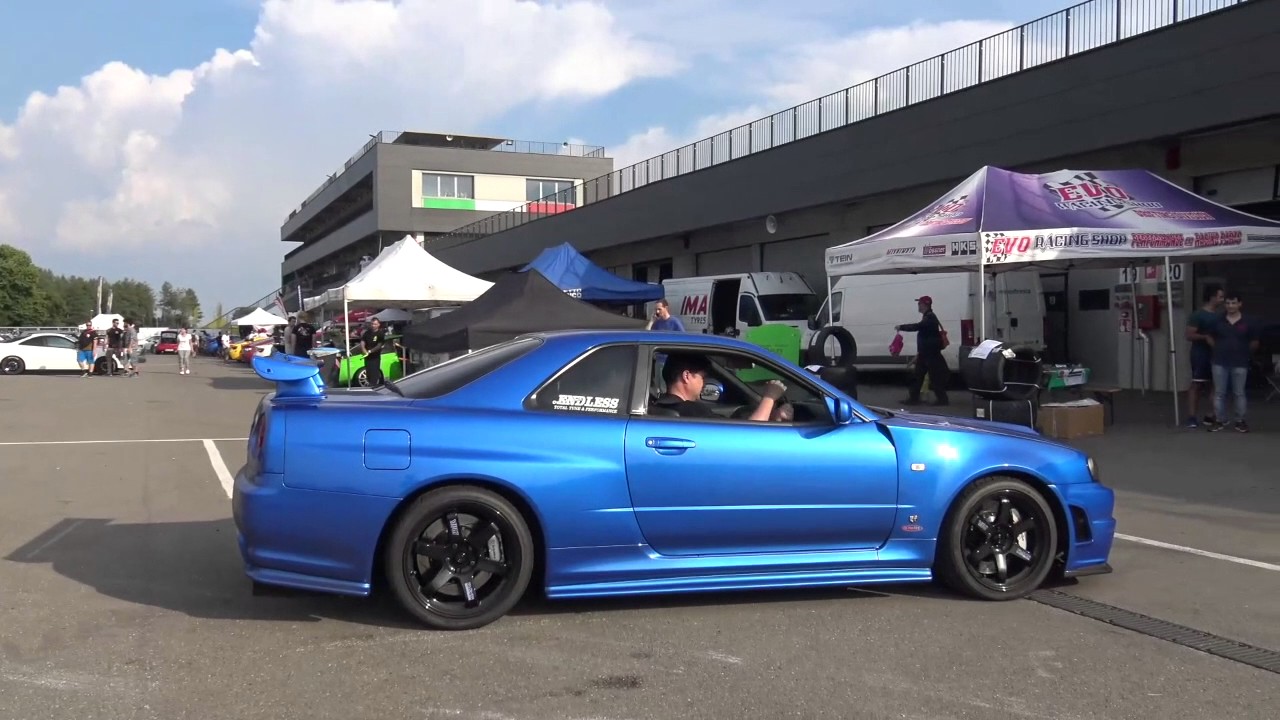 Nissan Skyline Gtr R34 V Spec (Endless-R Bnr34) Sound, On board Accelerations, Details