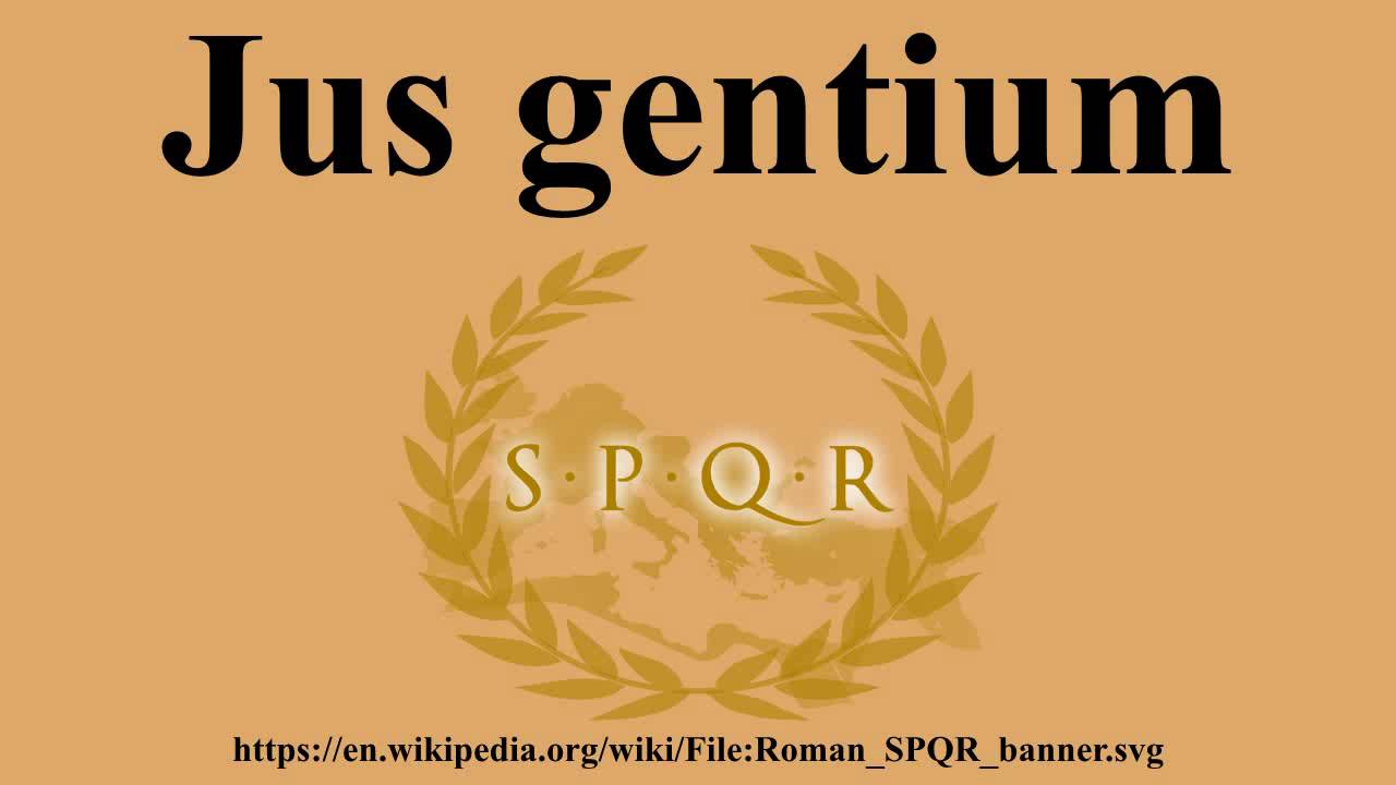 Jus gentium