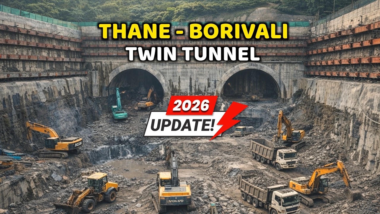 Thane-Borivali Twin Tunnel: Construction Status & Launch Date (Jan 2026)