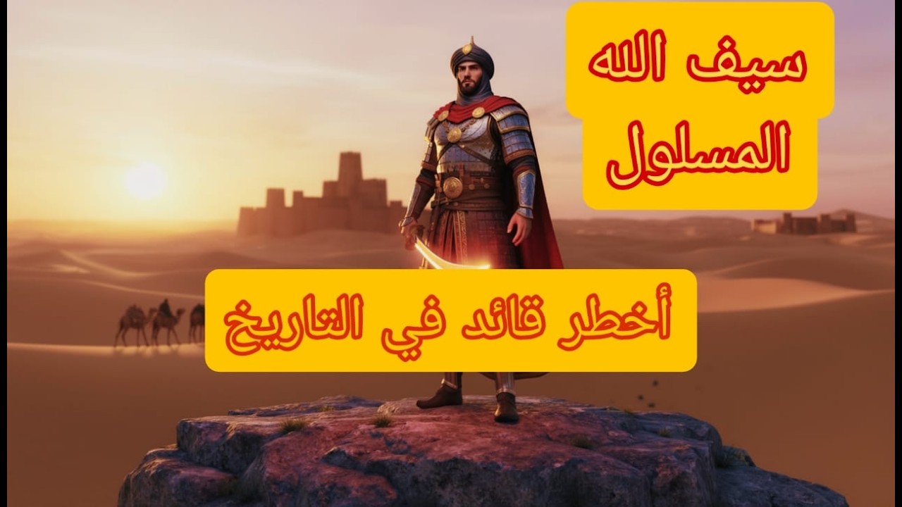 خالد بن الوليد – سيف الله المسلول | القائد الذي لم يُهزم أبدًا (قصة ملحمية كاملة)
