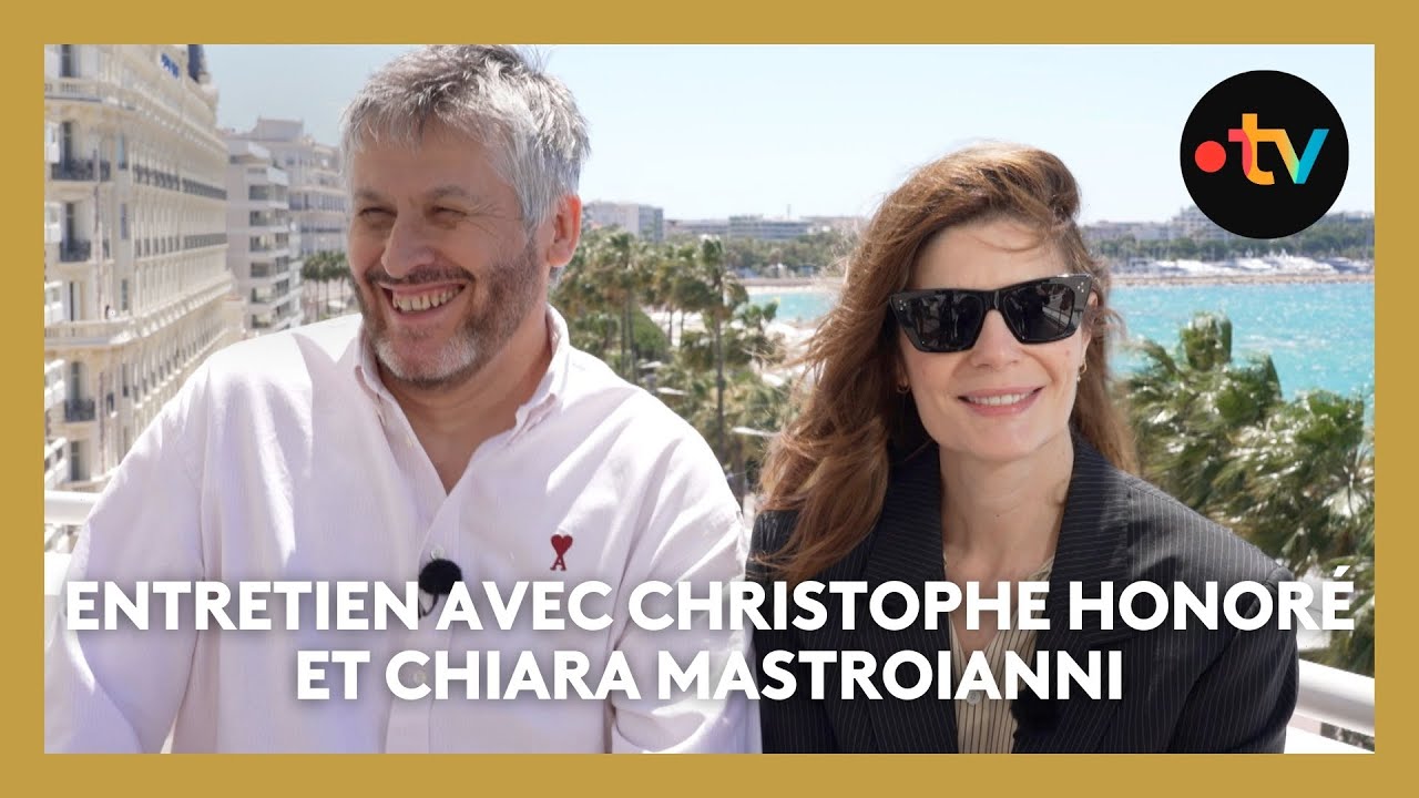 #Cannes2024 : entretien avec Christophe Honoré et Chiara Mastroianni pour 