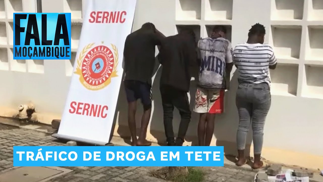 Na Província de Tete: SERNIC captura quatro indivíduos na posse de suruma e anfetamina @PortalFM24