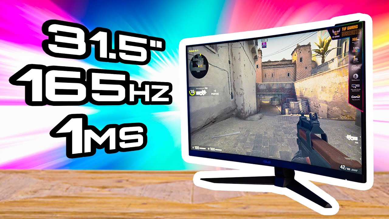 ¿El MEJOR MONITOR gamer CURVO? 🤔 ¡165Hz!💥 ASUS TUF Gaming VG328H1B | Tech Reviews