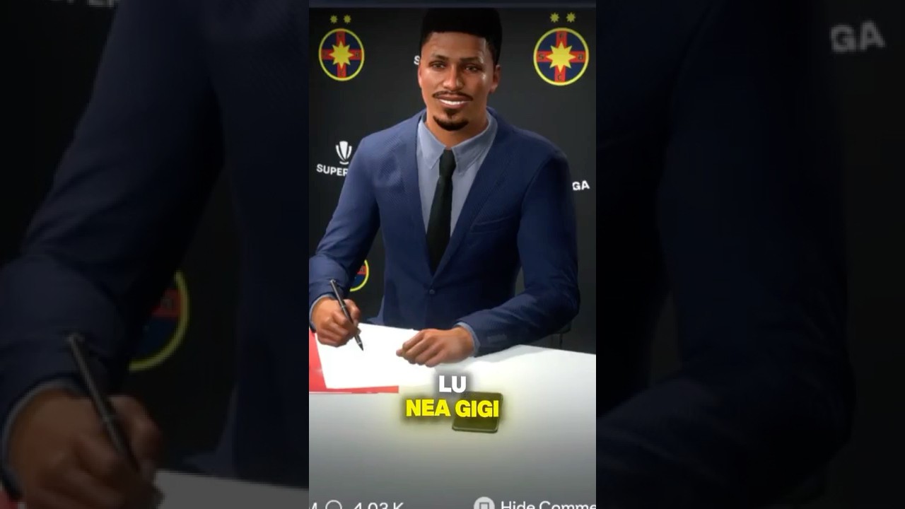 MAROCANU JR SEMNEAZA CU FCSB 👶🏽🔥 #fc26 #playercareer