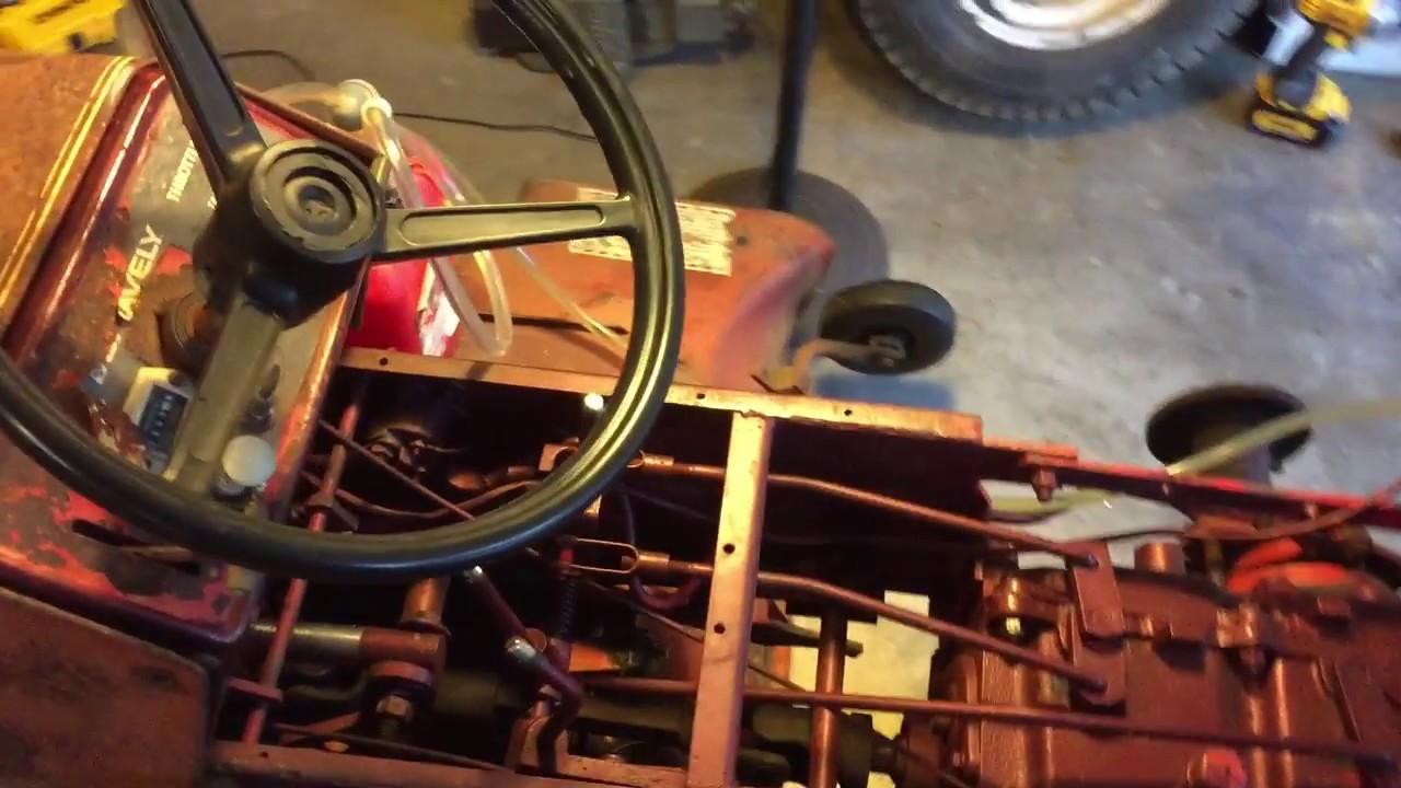 Gravely 800 Series PTO Lever Adjustment???