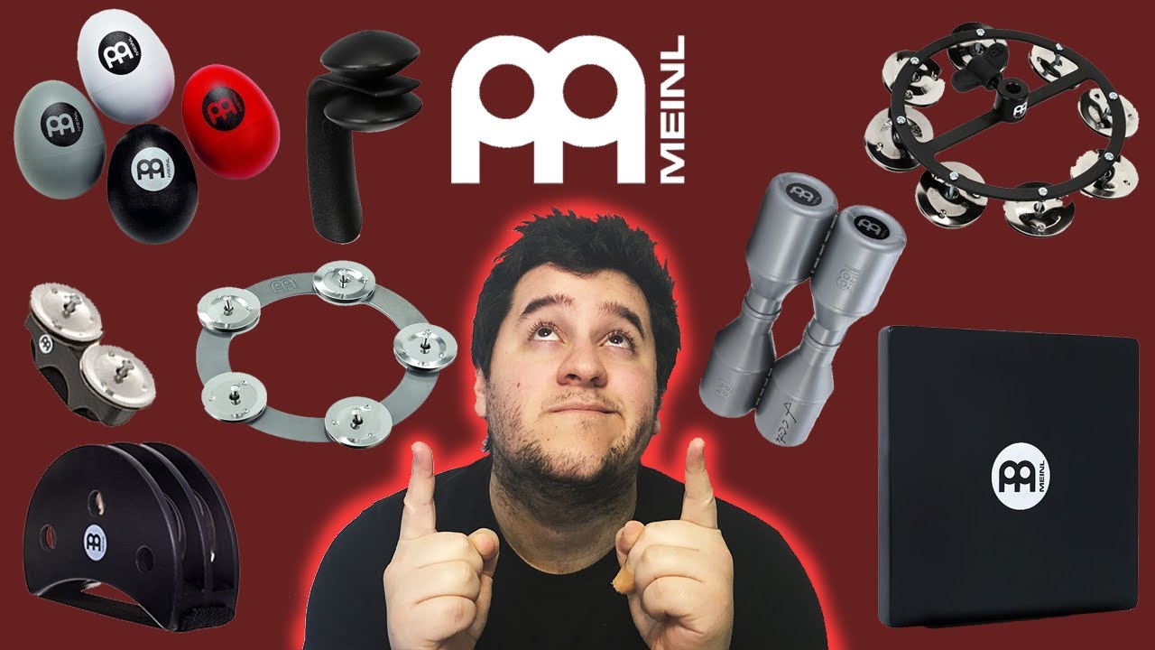 MEINL Percussion - 8 ACCESORIOS PARA TU SET ACÚSTICO