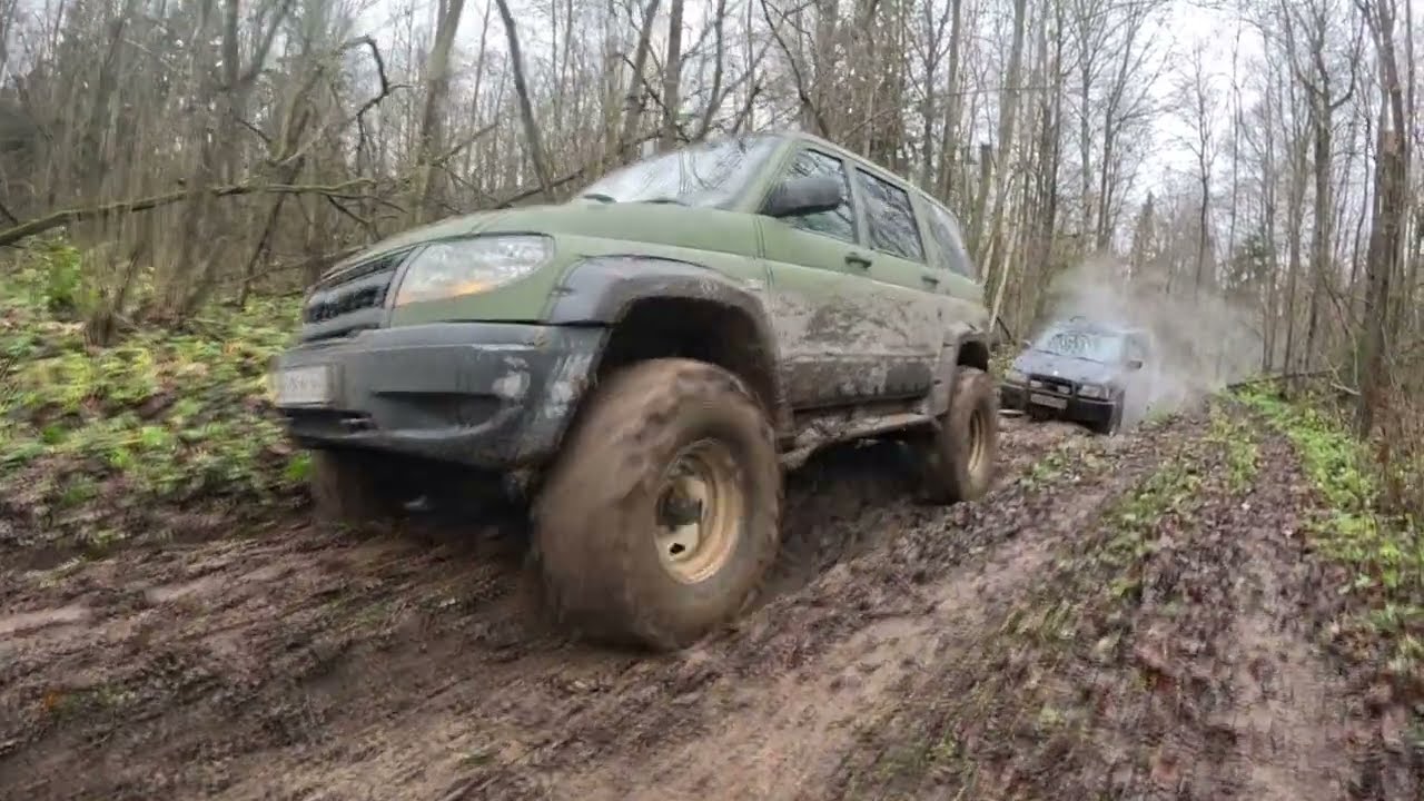 Трейл шуточный внедорожного маршрута