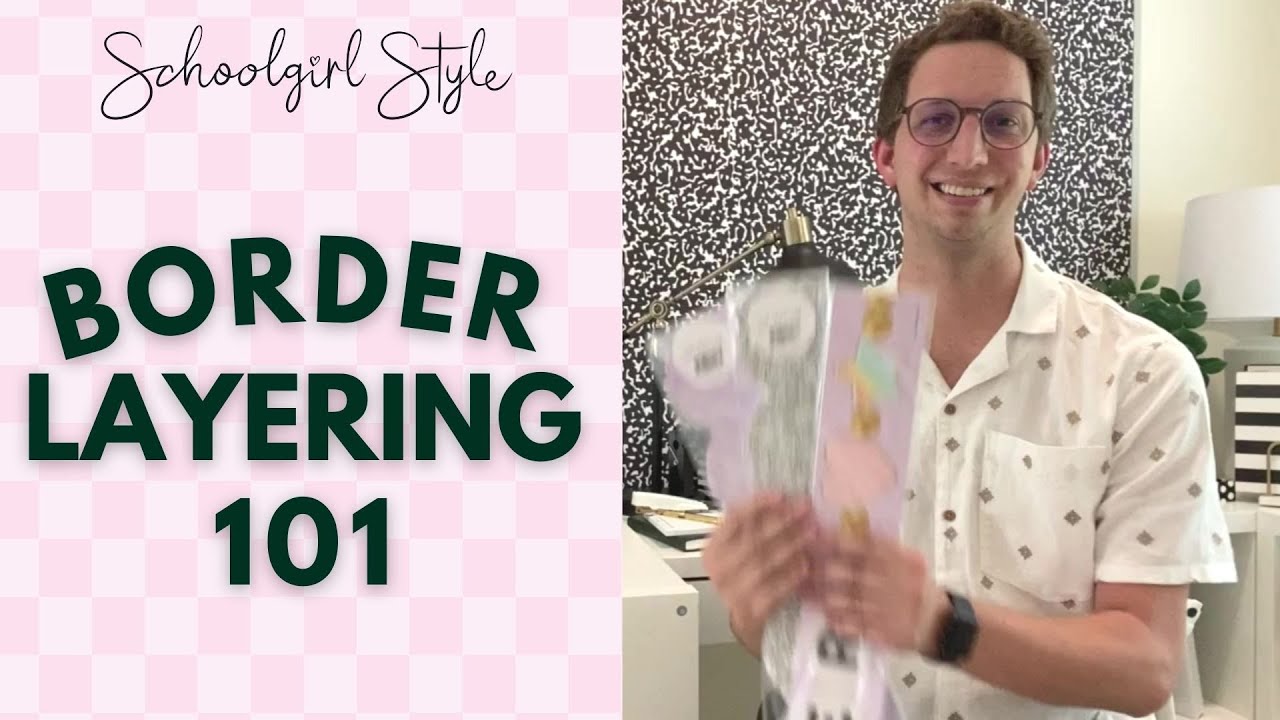 Teacher hack! How to layer borders on your bulletin board and the secret to perfect corners!