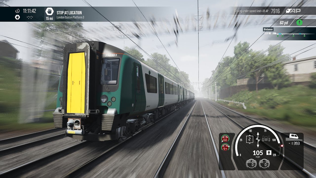 Driving 2 trains on the West Coast Mainline South on Train Sim World 5