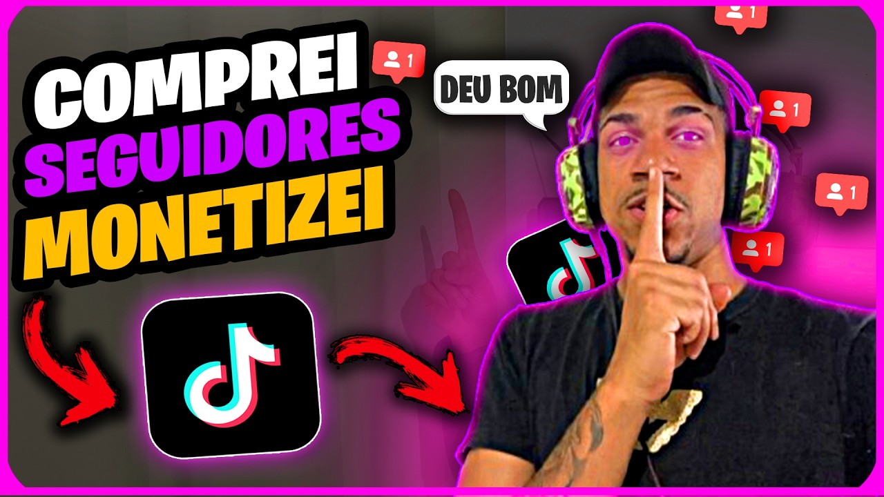 COMO COMPRAR SEGUIDORES TIKTOK RÁPIDO, BARATO E MONETIZAR (ATUALIZADO)