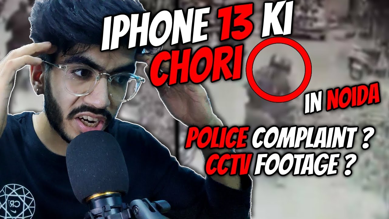 ⚠️Bike Snatchers STOLE MY IPHONE 13 in NOIDA | THIS IS SERIOUS ⚠️| @VyukSUCKatANIME