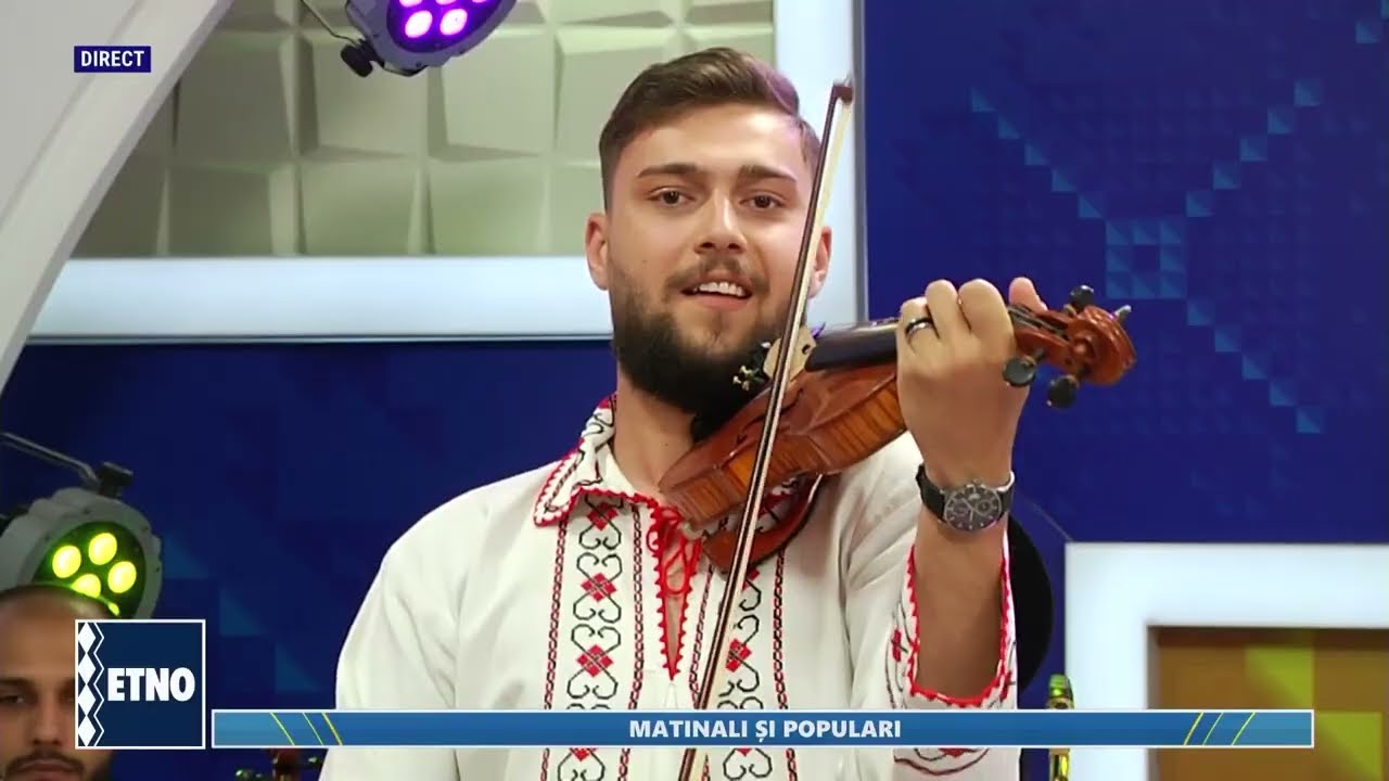 Alex si Taraful Daniel Iorgu Bulai sarba lui Marinica Botea -  Etno tv ,,Matinali si populari 