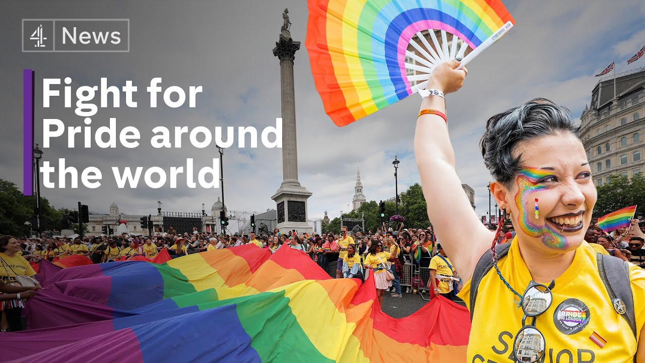 Miliony ludzi maszerują na Paradzie R&oacute;wności w obliczu globalnej walki o prawa os&oacute;b LGBTQ+