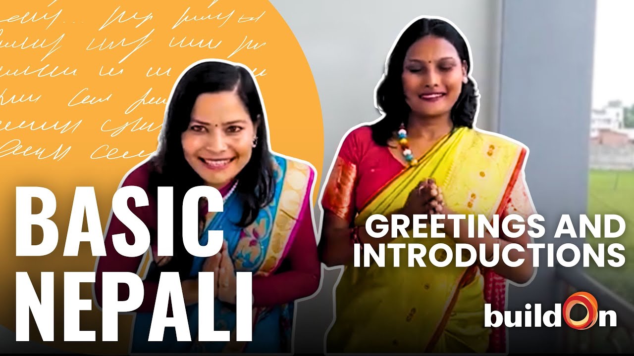 Learn Basic Nepali Greetings & Introductions 🇳🇵 | buildOn Trek Language Tips