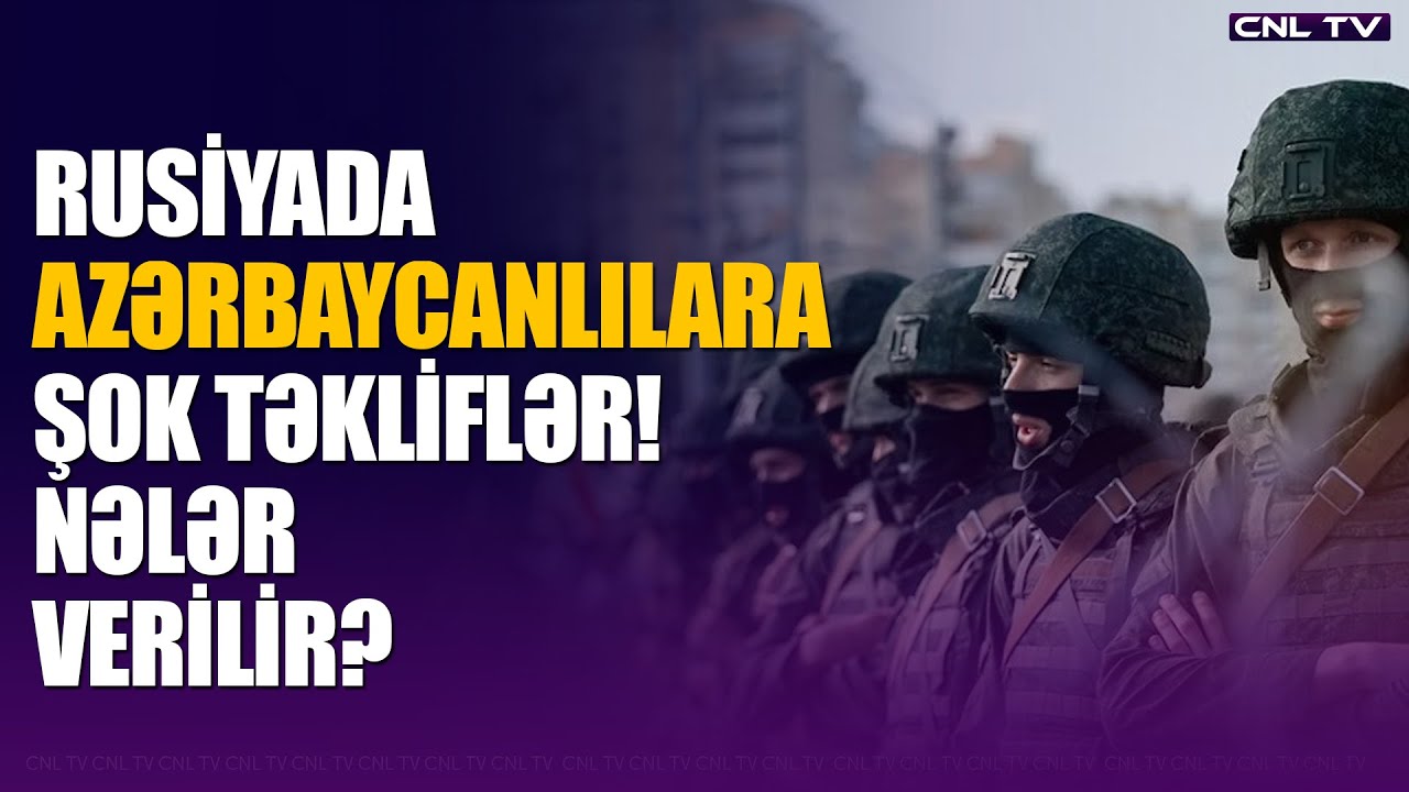 Azərbaycanlılara müharibə üçün nə təklif edilir?