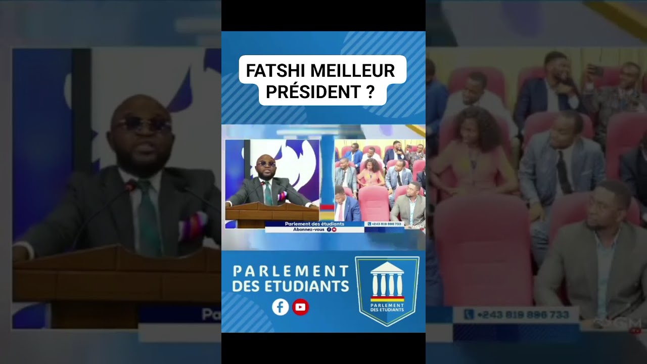 FATSHI est-il le meilleur pr&eacute;sident que la RDC ait connu ? #rdc