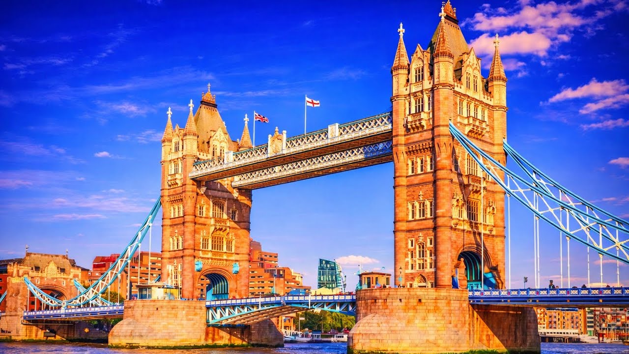 A Quiet Winter Walk to Tower Bridge ☀️ | Thames Riverside & St Kathari Docks,Treadmill Walk