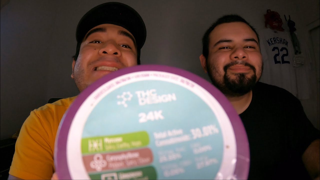 THC DESIGN &ldquo;24K&rdquo; INDICA 1/8TH FLOWER REVIEW & REACTION!