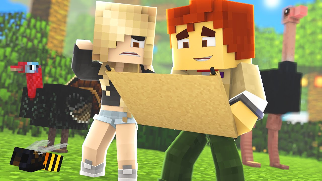 Minecraft Recess - New Girl !?