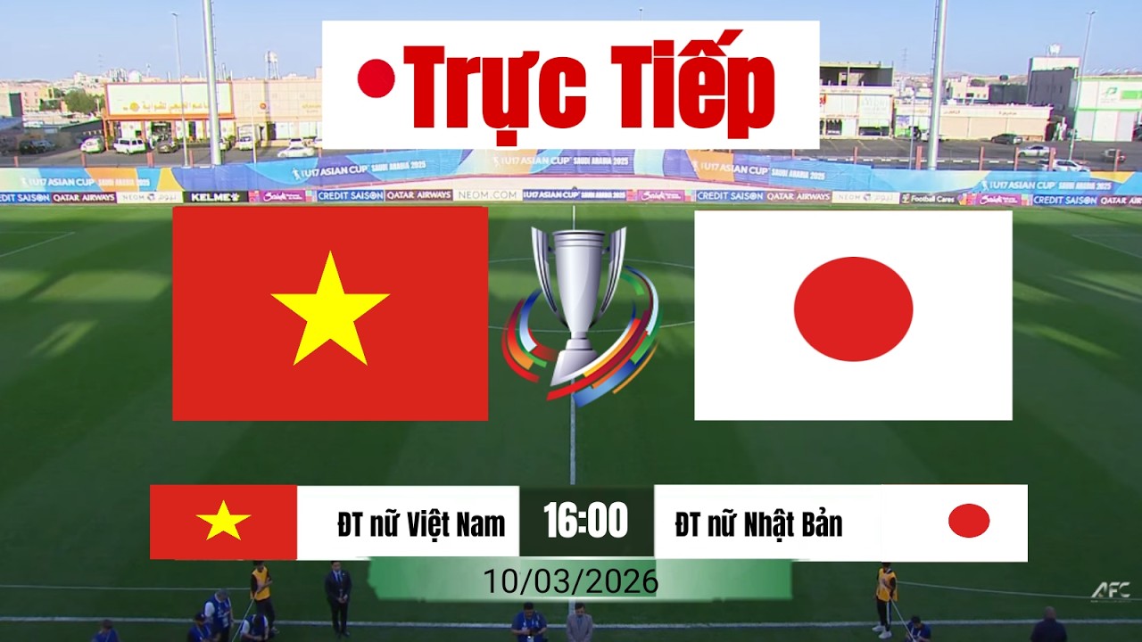 🔴Trực Tiếp || nữ Việt Nam vs nữ Nhật Bản | 16h00 ngày 10/03 (Asian Cup 2026)||Simulation Video Games
