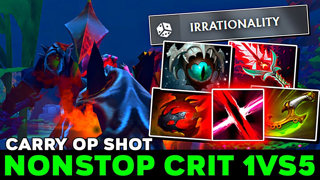 NONSTOP Crit 1vs5 [ Chaos Knight ] Carry Op Shot Reality Rift Insane - Dota 2 Pro Ranked Gameplay