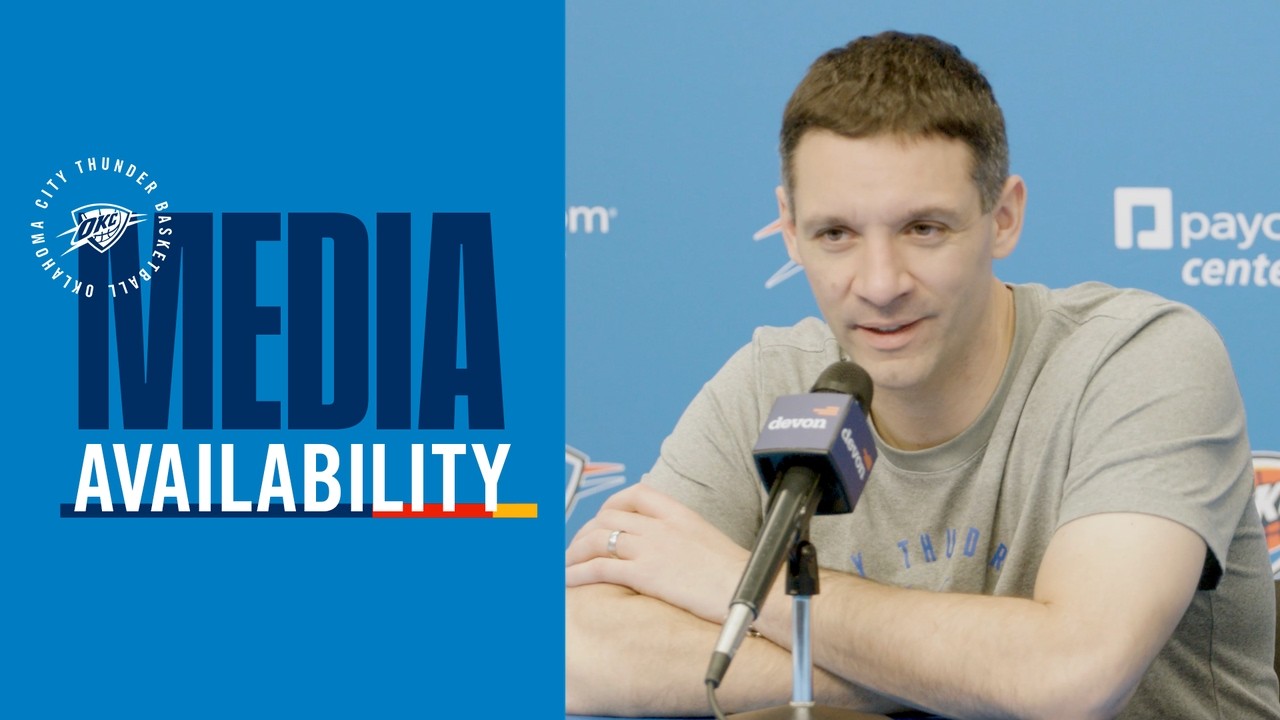 Coach Daigneault on OKC's playmaking | Postgame Media | February 20, 2026