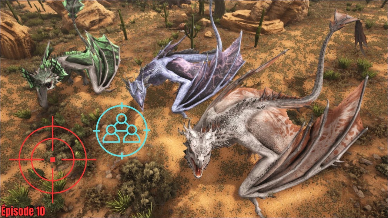 Le Désert N’Était PAS Prêt Pour Nos Wyverns.– ARK Scorched Earth Épisode 10
