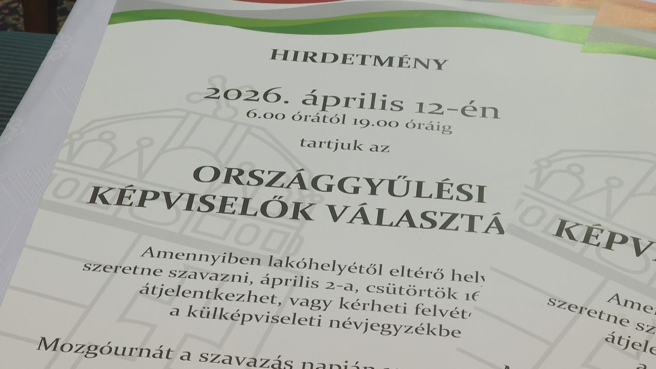2026-os választás Kérelem kezeléssel kapcsolatos próba kezdődött meg