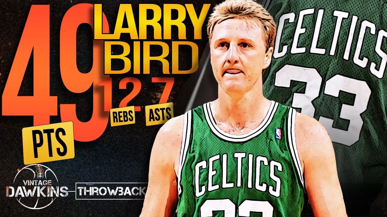 Larry Bird TAKES OVER With 49 Pts, 12 Rebs x 7 Asts vs Suns 🐐🔥 | Feb 15, 1988 | VintageDawkins