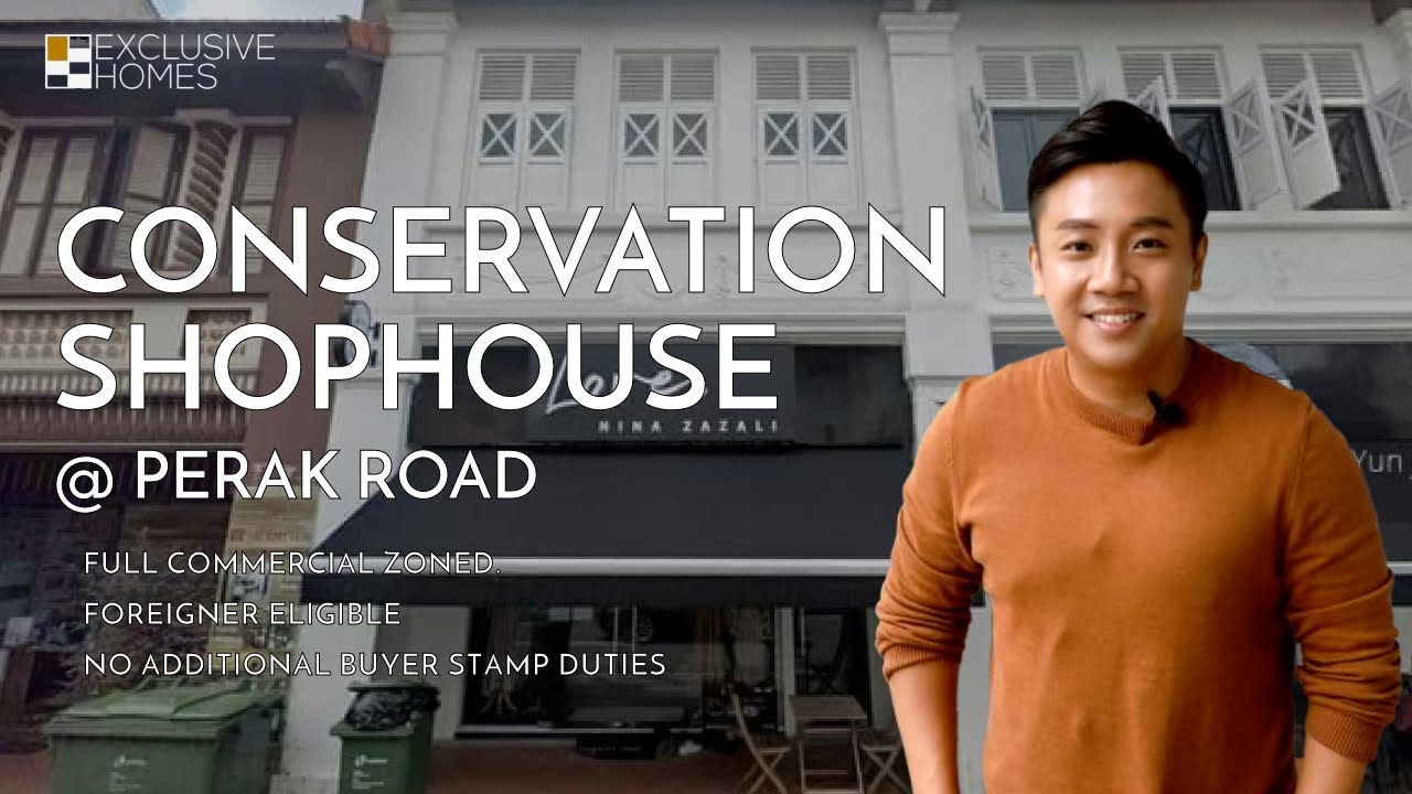 A look into Singapore's Conservation Shophouse in little India - Perak road.