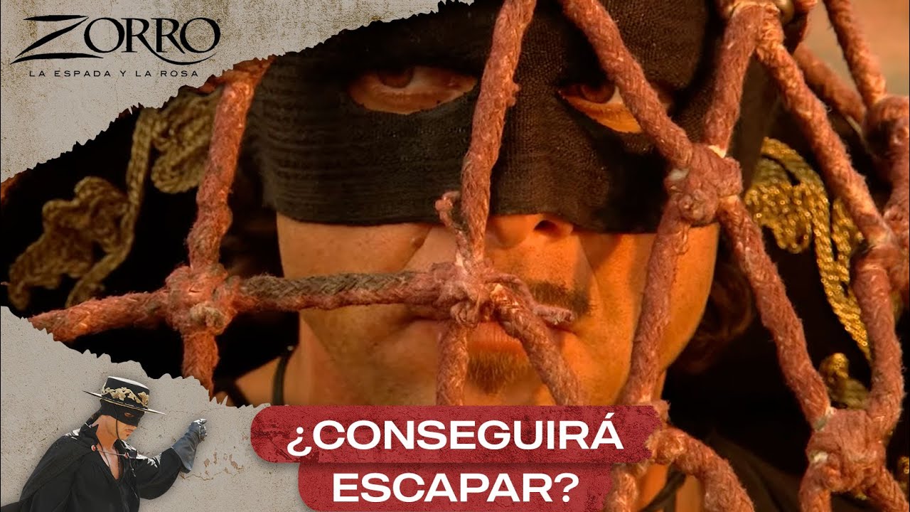 Montero logra capturar al Zorro | Capítulo 17 | Temporada 1 | Zorro: La Espada y La Rosa